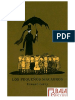 Edward Gorey Los Pequenos Macabros Espanholpdf