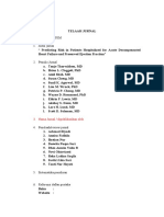 Format Telaah Jurnal Kep Kritis