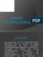 Salud Ocupacional