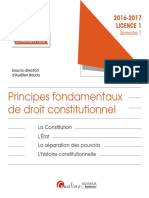 J4 L1 Principes Fondamentaux de Droit Constitutionnel Corrige