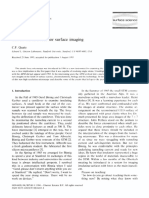 The AFM As A Tool For Surface Imaging