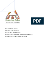 Vishal Sinha Uid 2019 1709 0001 0010 Mba Marketing 1 Indian Ethos and Business Ethics Itc CSR Activities - 5!6!920210321225551