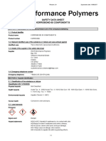 Corrosive adhesive safety data sheet