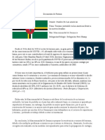 Documento de Postura Cumbre - Mancomunidad de Dominica