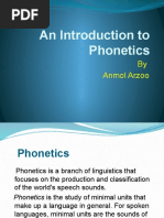 An Introduction To Phonetics