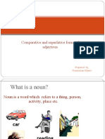 Comparative and Superlative Forms of Adjectives: Prepared By, Normaizan Kharis