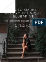 Marketing With Your Unique Blueprint