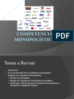 Competencia Monopolistica