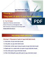 BPM - Chuong 1 Overview BPM