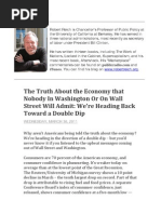 Download The Truth About the Economy Were Heading Back Toward a Double Dip by Robert Reich SN51962059 doc pdf