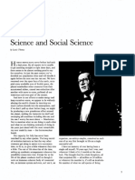 Science and Social Science