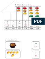 数字 1-5 Nombor Numbers