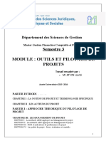 GFCF Outils Et Pilotage de Projets Taf Version Finale