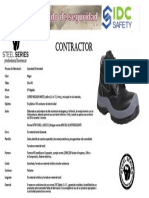 Bota Seguridad Contractor M.steel Series