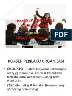 Konsep Perilaku Organisasi 1