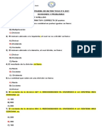 Pruebas Matemáticas Divisiones 2° Trim