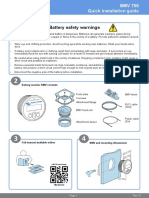 BMV 700 Quick Installation Guide