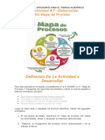 Actividad 7 - Elaboración Mapa de Procesos y Flujogramas - Oct 2019