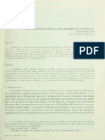 Bernabé, A. - La Teogonía Órfica Del Papiro Derveni