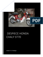 Honda Chaly ST70 Motorcycle Parts Diagram