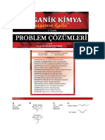 PROBLEM 3.1. A) Cis-, Transizomerisi. B) Trans Izomer (BKZ, E) Trans Izomer. Göstermez. Göstermez. Cis Izomer. Cis Izomer. (BKZ