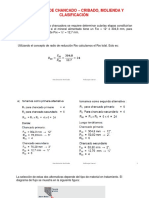 Problemas de Chancado y Cribad