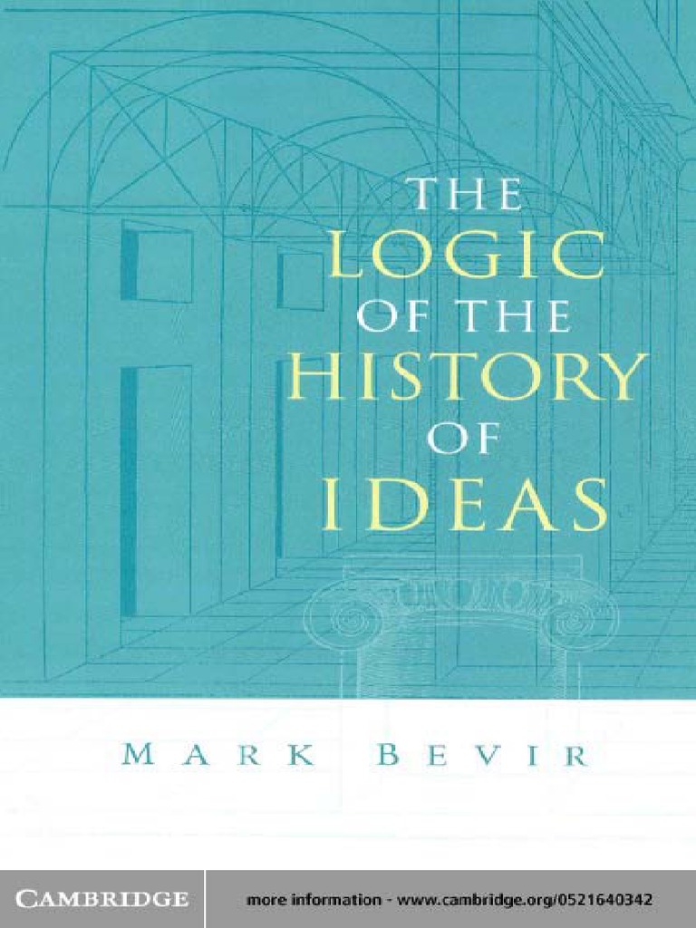 The Logic of The History of Ideas PDF Analytic Philosophy Logic