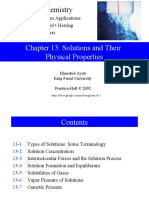 General Chemistry: Chapter 13: Solutions and Their Physical Properties