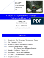 General Chemistry: Chapter 19: Spontaneous Change: Entropy and Free Energy