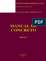 Manual de Concreto Parte 1 SRH Tecnologia Del Concreto