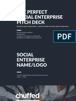 Ultimate Social Enterprise Pitch Deck Template