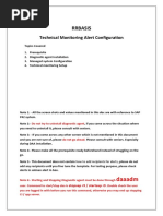 Technical Monitoring Alert Configuration