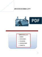 Ejercicios de Nomina Lottt