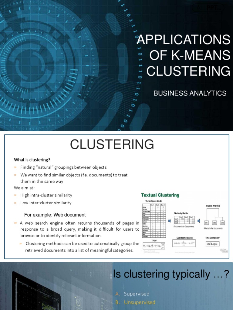 K Means Clustering | Download Free PDF | Cluster Analysis ...