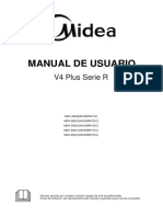 Manual de usuario V4 Plus Serie R aire acondicionado
