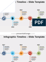 Infographic Timeline Slide Template