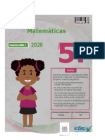 5° Cuadernillo de Preguntas Guia-Matematicas-5