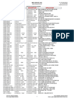 OEM Description Descripcion Application: Sample Parts in Stock