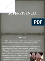 Supervivencia