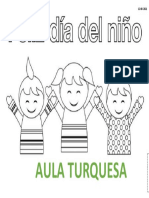 Cartel Dia Del Niño