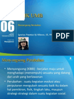 ETIK UMB 6 Menyongsong Perubahan