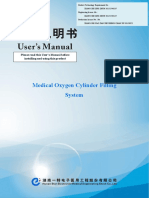 Medical Oxygen Cylinder Filling System User Manual