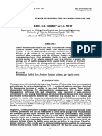 Frother Effects On Bubble Size Estimation in A Flotation Column