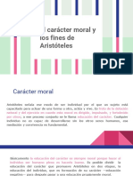 El Carácter Moral y Los Fines de Aristóteles