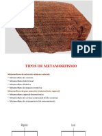 Tipos de Metamorfismo