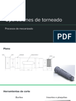 Operaciones de Torneado