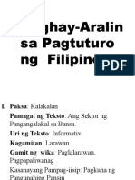 Banghay-Aralin Sa Pagtuturo NG Filipino 2