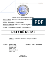 DETYRË KURSI INF. Pediatrike J.QUNI