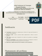 Complicaciones de Las Cirugías Anorrectales Defensa Protocolo