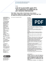 Classification of Acute Pancreatitis 2012 Es